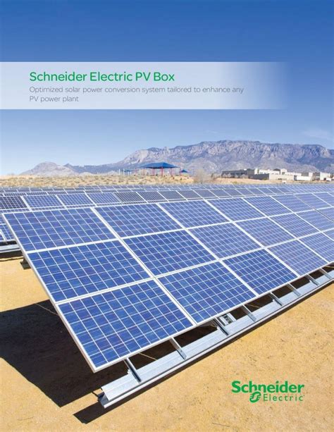 schneider pv box